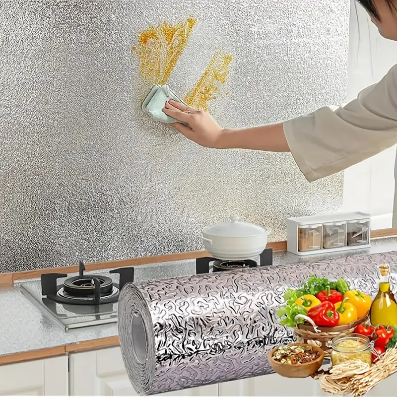 Silver Foil Paper/ Kitchen Decorative Item