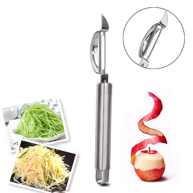 MultiPurpose 3 IN 1 Stainless Steel Vegetable And Fruit Peeler