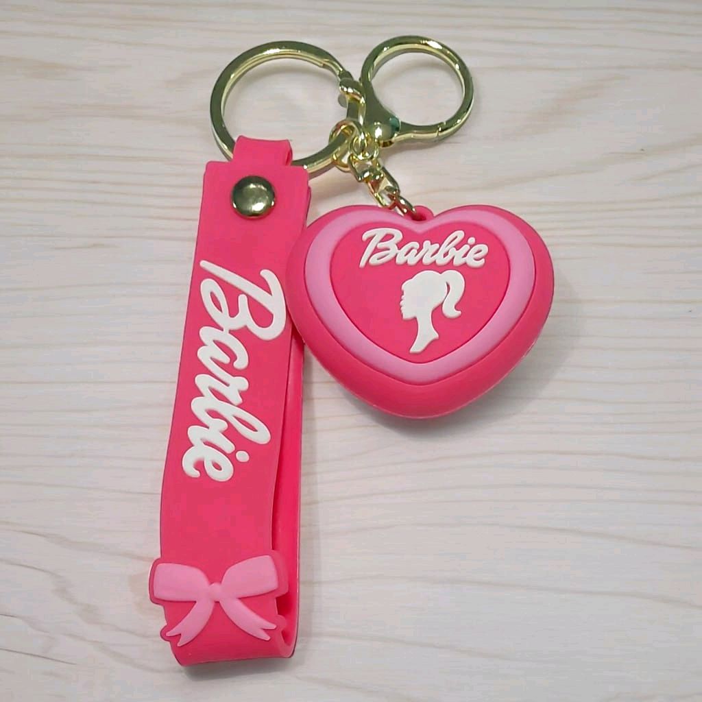 Heart Shape Barbi Keychain