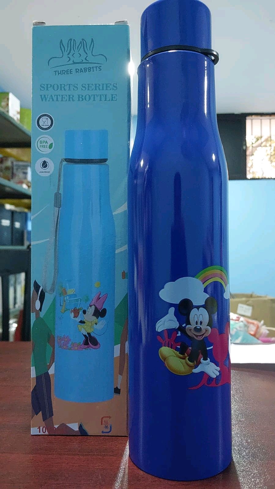 Mickey Mouse Water Bottle 1000 Ml