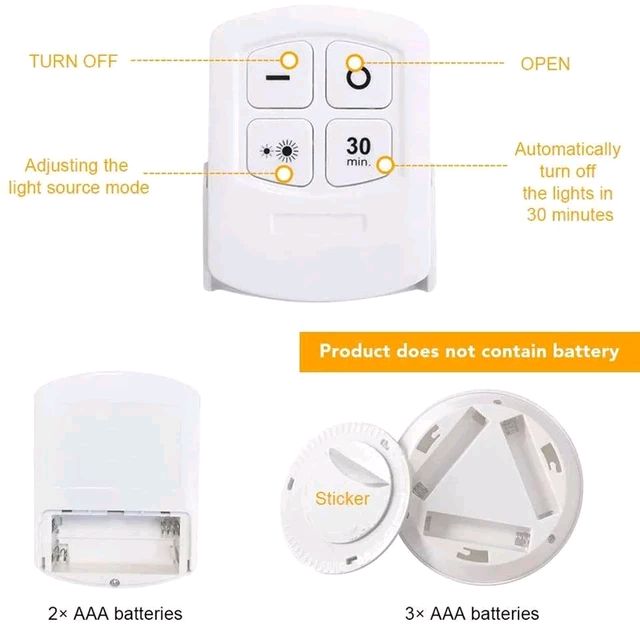 LED light with Remote Control