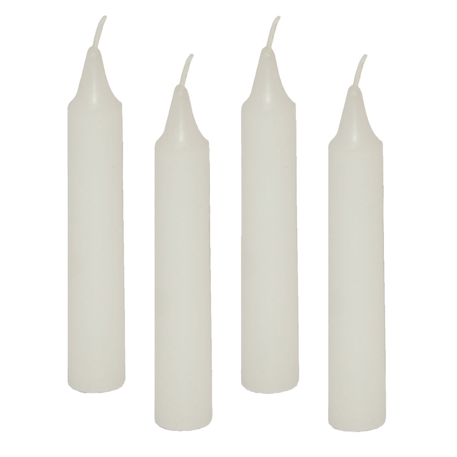White Candle Small Size 1 Pack (7 Pieces)