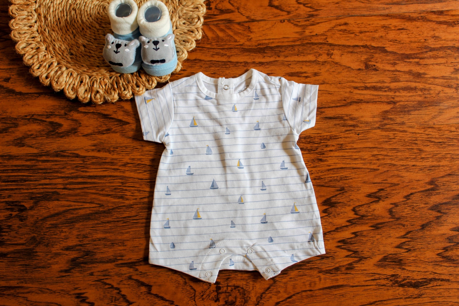 Ocean Breeze Baby Romper