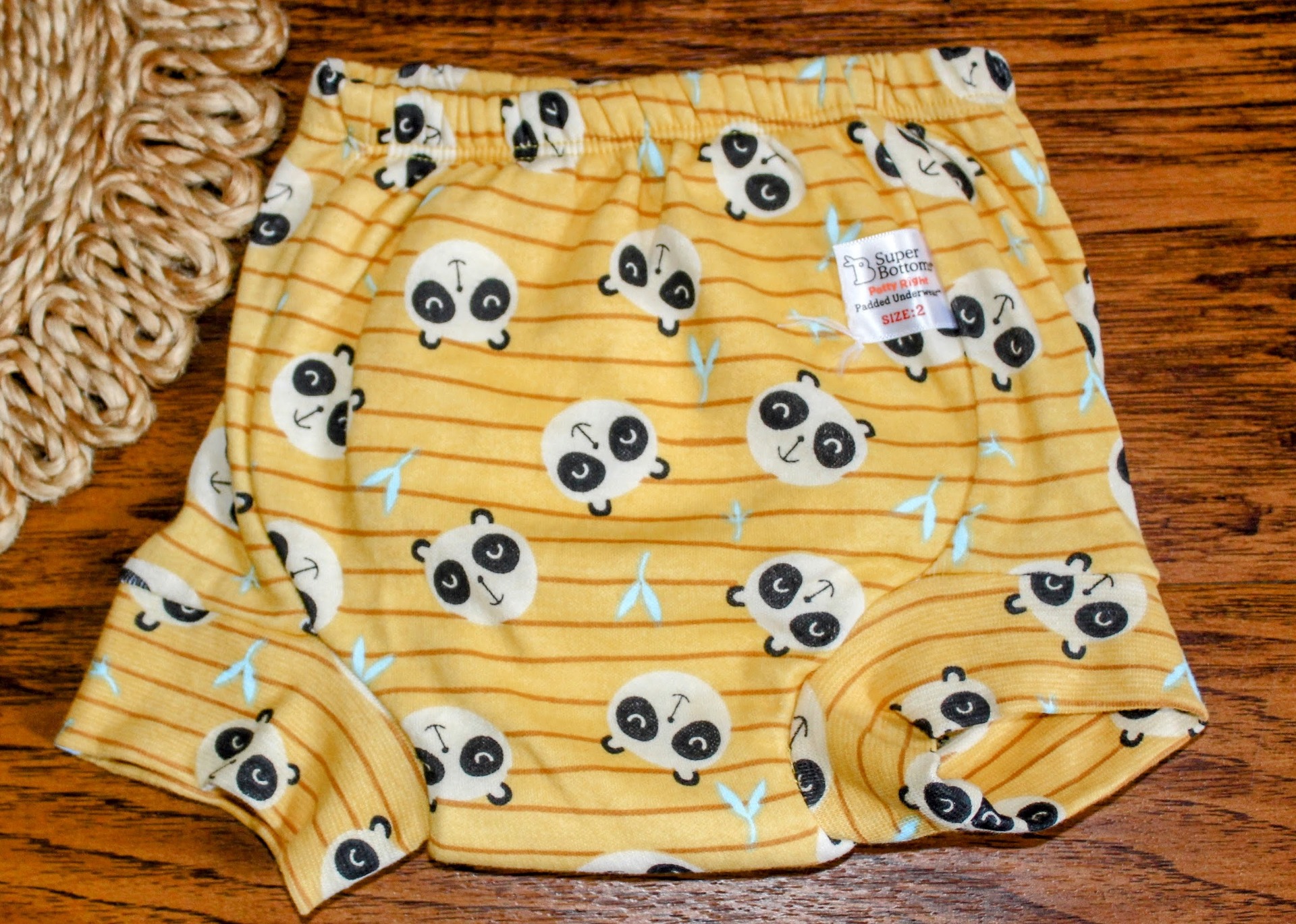 Super Bottoms Infant  Pure Cotton Potty Training Padded Semi Water Proof Pull Up Pants