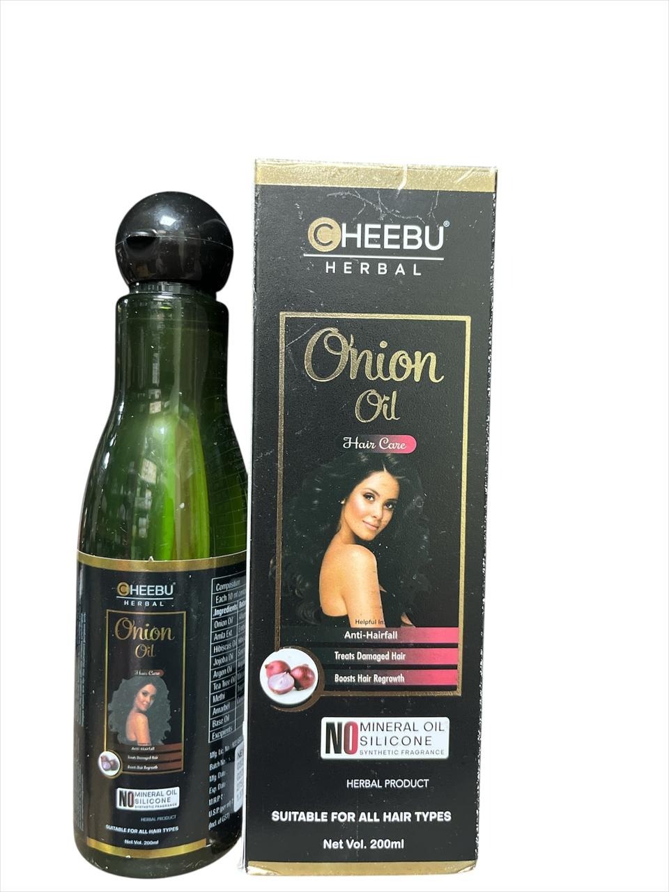 Cheebu Herbal Onion Oil 200ml