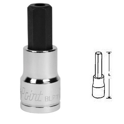 1/4" Hex Socket Driver, Tamper Resistant