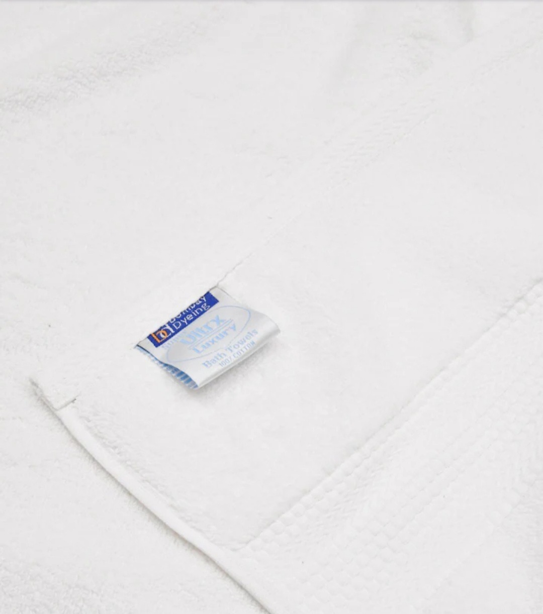 Bombay Dyeing Cotton Hand Towel Super Ultrx 650 Gsm 2 Pc Napkins Set