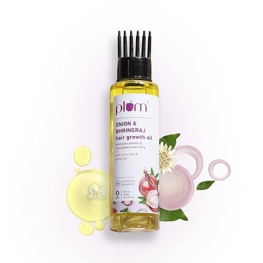 Plum Onion & Bhringraj Hair Growth Oil: 100 ml