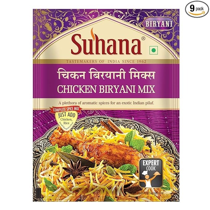  Suhana Chicken Biryani Mix: 50 g