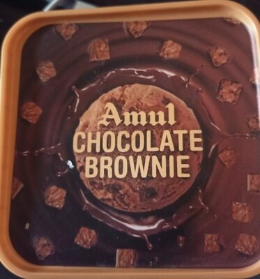 Amul Ice Cream - Chocolate Brownie: 540 g