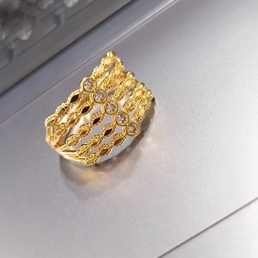 1 grm gold ring