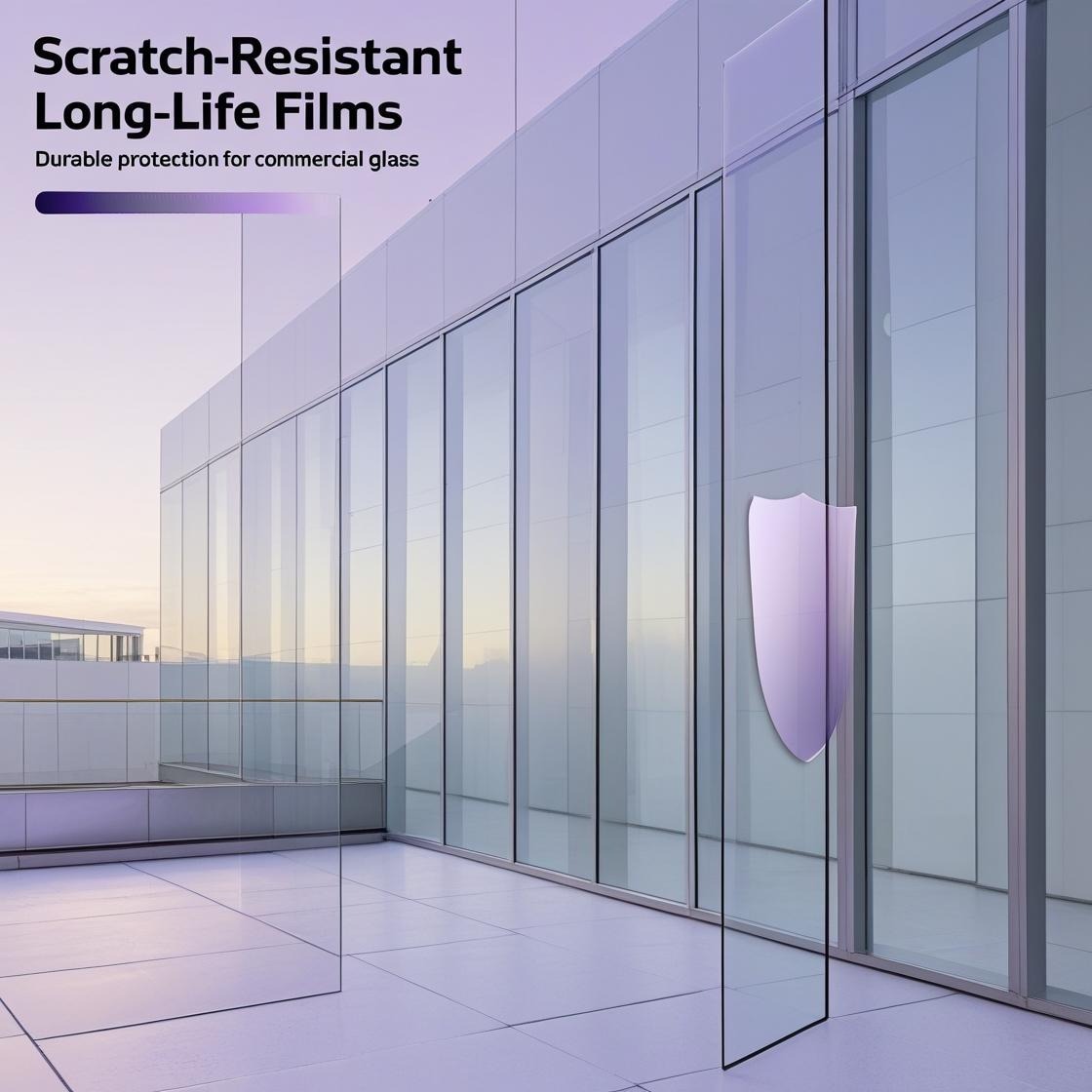 Scratch-resistant long-life window film for commercial glass in Coimbatore