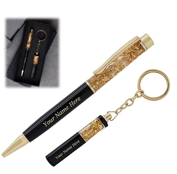 Personalized Pen & Keychain, Best Gift For Everyone, Multicolor