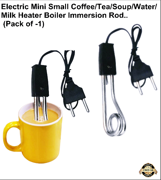 Instant Immersion Mini Heater/Rod for Boiling Coffee/Water/Milk/Soup etc.