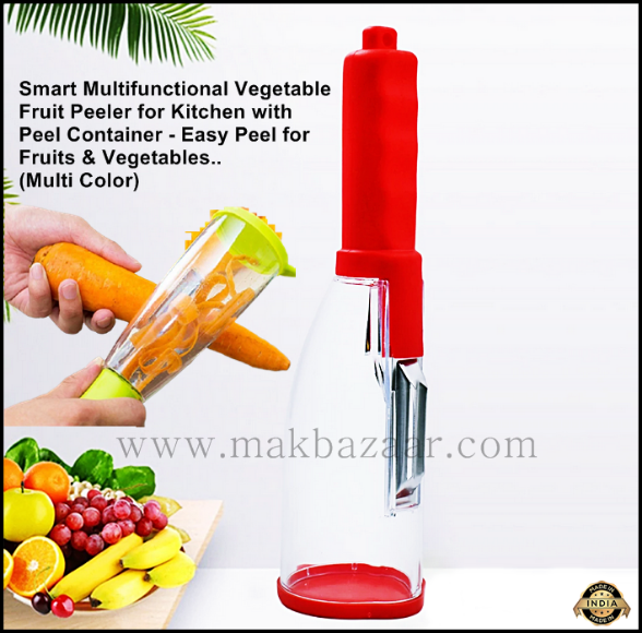 Multifunctional Vegetable And Fruit Peeler With Storage Box