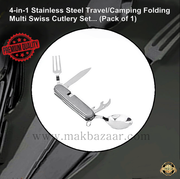 Stainless Steel Foldable Cutlery Set