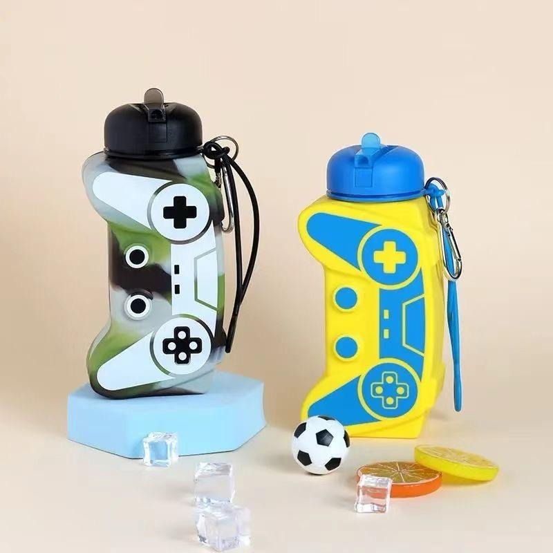 New game theme silicon expandable bottle