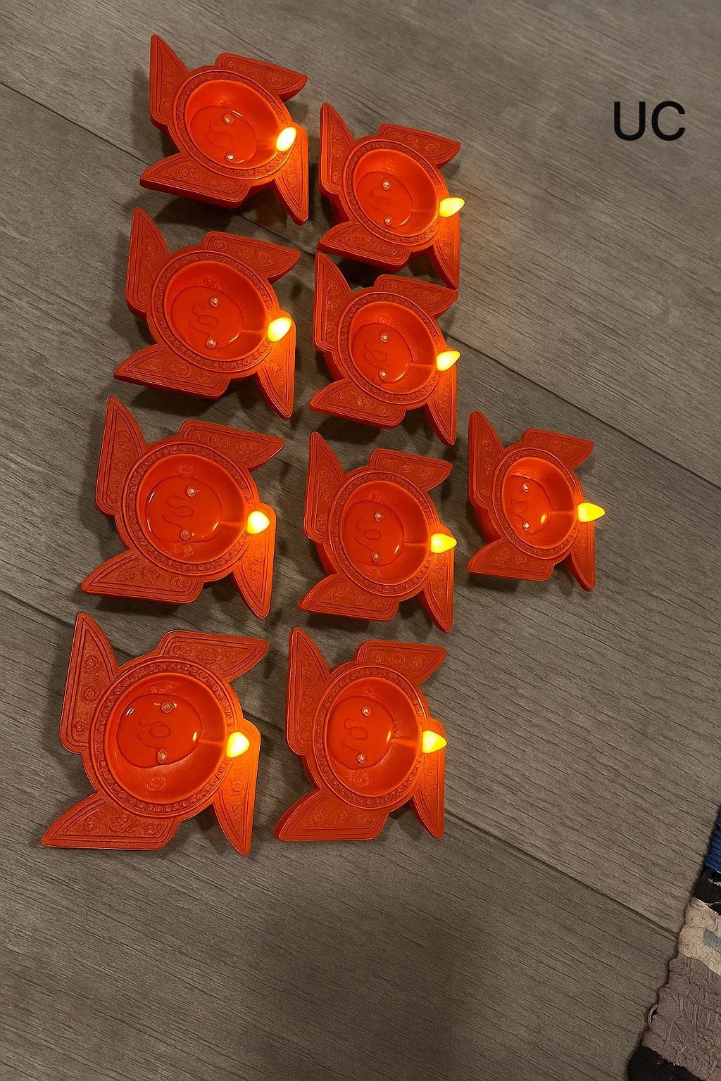 Big Size Swastik Diya.*Introducing the Water Sensor Diya 🪔🪔🪔*  Box: 8 piece packing 