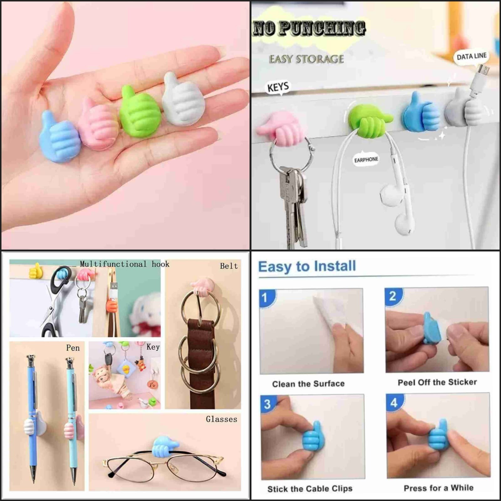 Back in stock  Multipurpose thumb shape stand Now available in a pack of 25 pcs