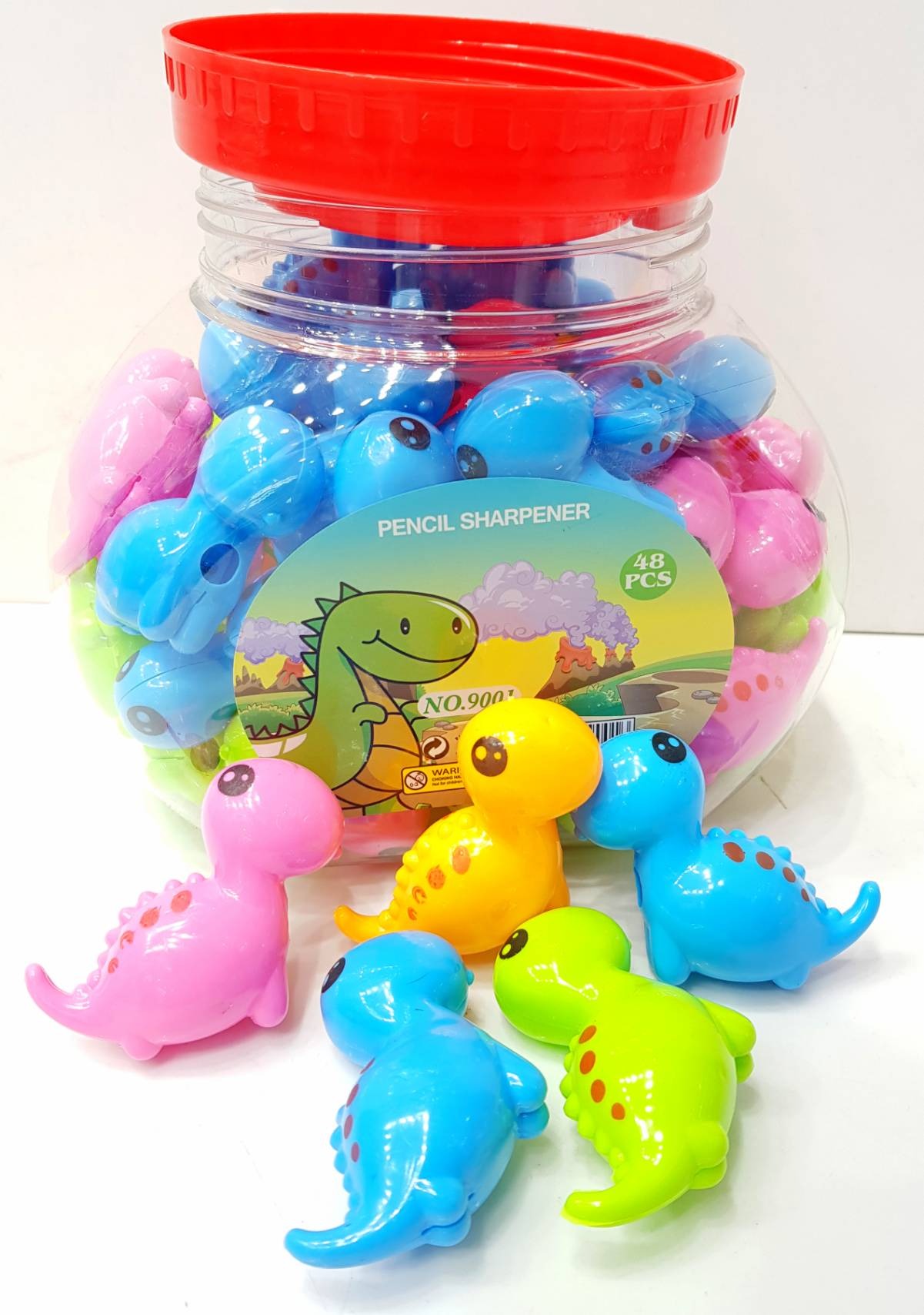 Homeoculture New sharpeners in stock carrot 🥕   baby shark 🦈  Dinosaur 🦖 3 in 1 sharpener premium quality sharpeners pack of 12