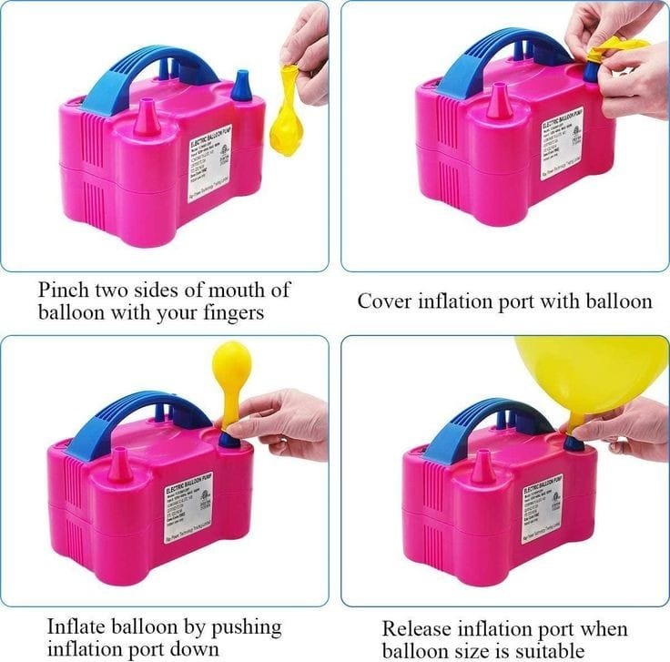 Homeoculture New electric balloon pump