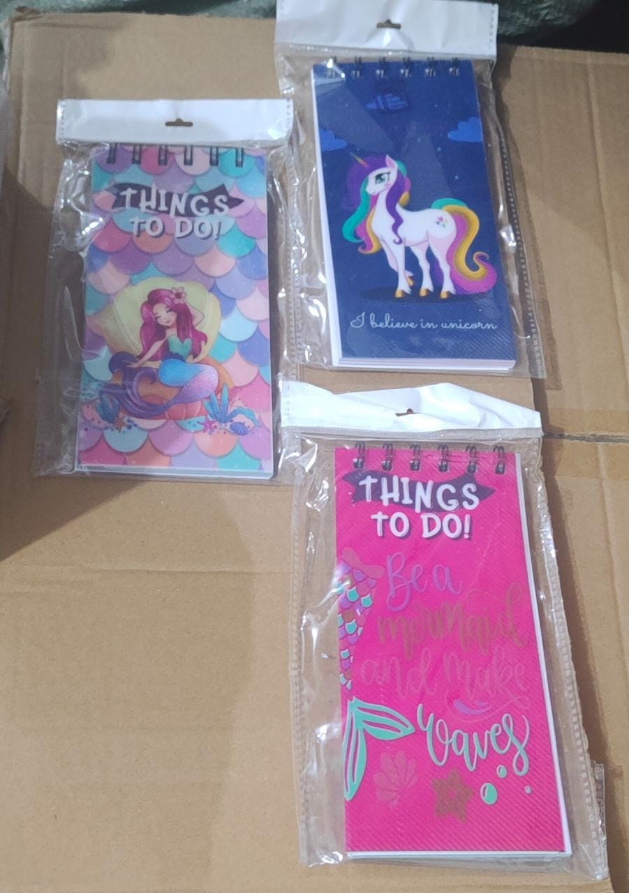 New Things To Do Spiral Planner Bts, Unicorn, Mermaid N Quotes