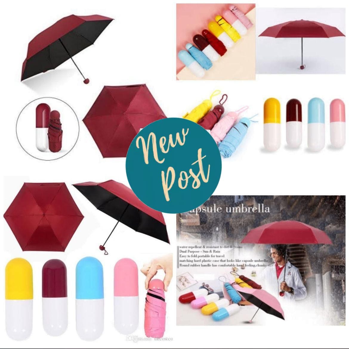 Bottle Umbrella  Color random only