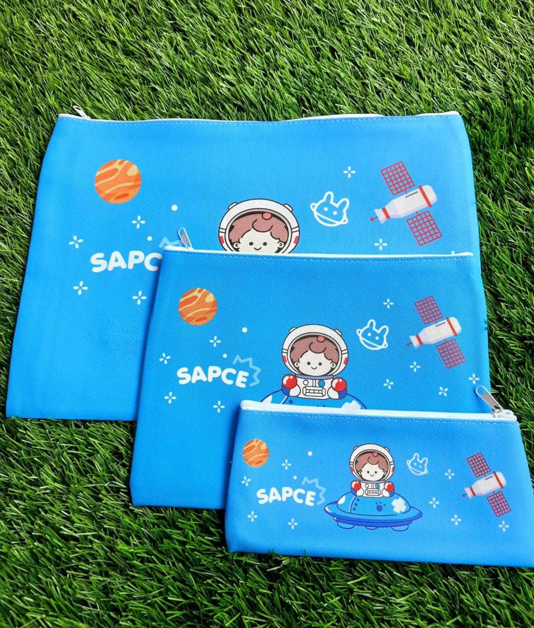 Homeoculture 3 pc folder/pouch set Super quality  size 33x23cm    23x17cm  19x9cm