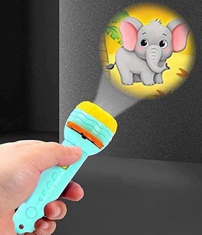 Now available cute mini mic projector for kids with 3 slides