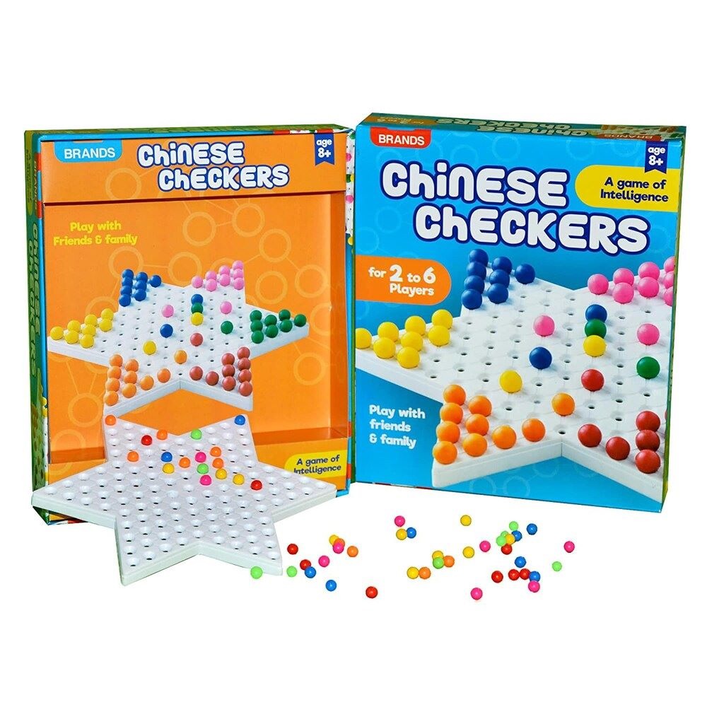 Multicolor Plastic Chinese Checkers Game Of Intelligence