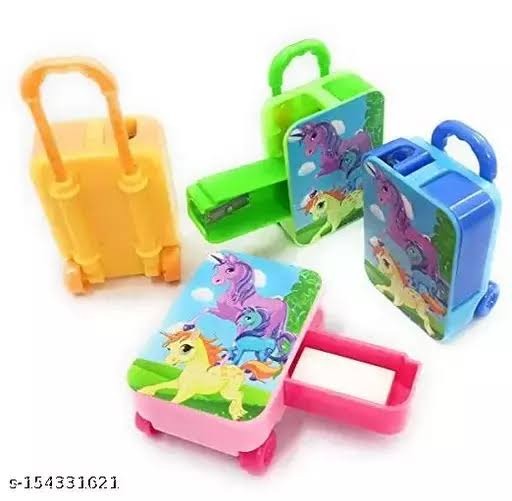 Homeoculture Unicorn trolley eraser sharpener