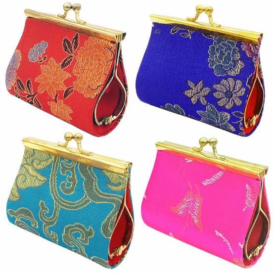 Homeoculture Brocade mini wallets Sakranti special 15 pcs