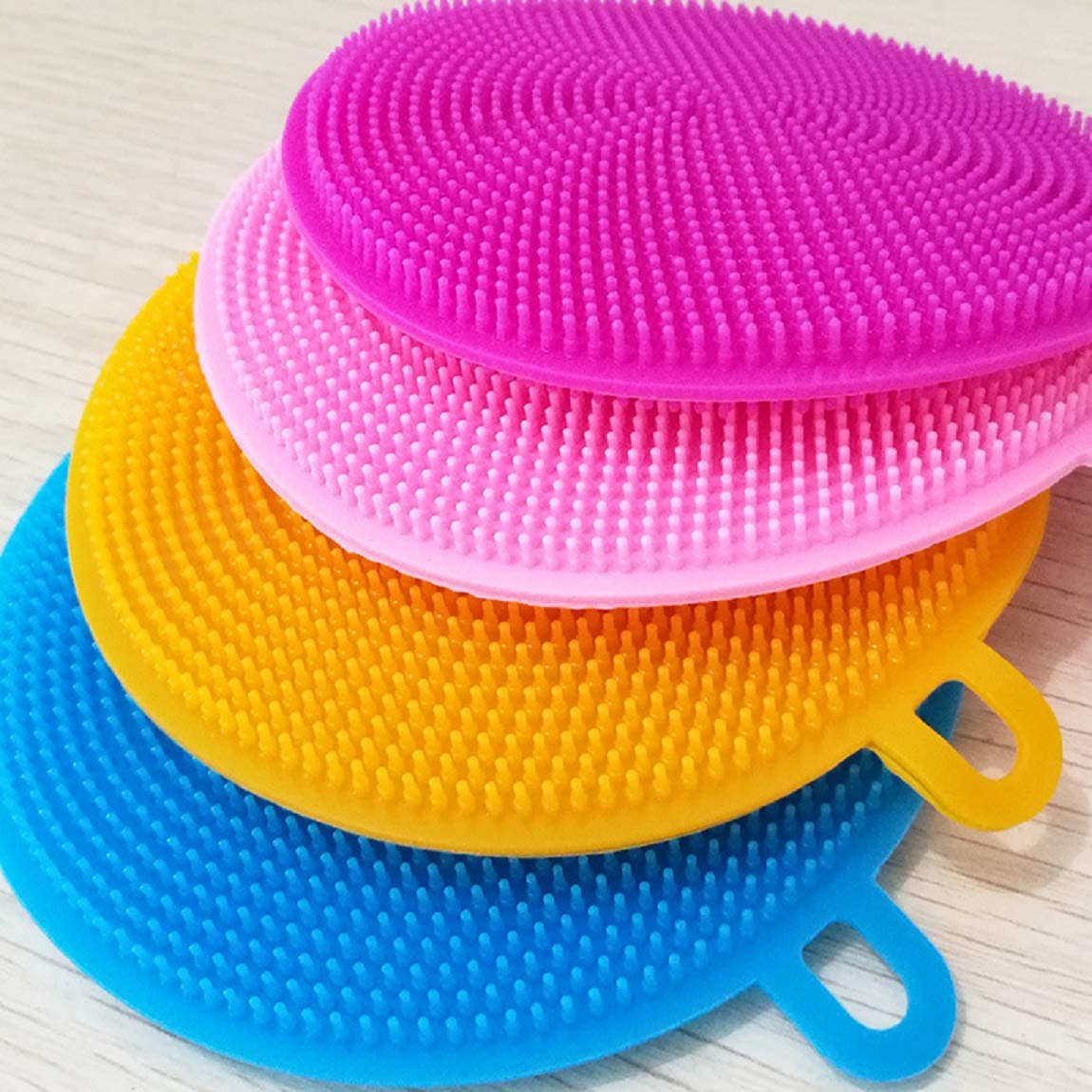 Homeoculture 3 piece cleaning scrubber - 0.5