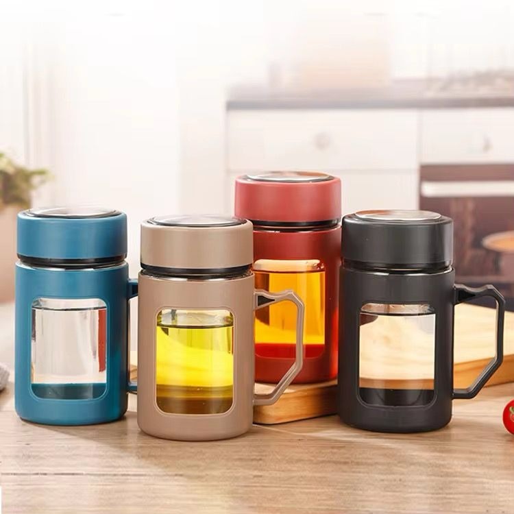 Glass mugs Premium quality  Box packing   Only black color available