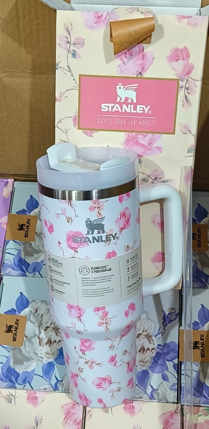 Stanley Printed Steel Sipper – 1 Pc | Fashionable, Durable, and Leak-Proof Bottle for Everyday Hydration