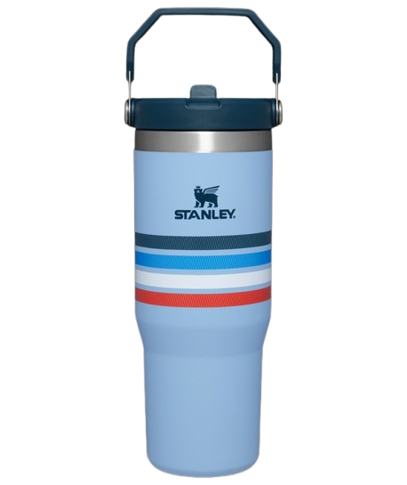 Stanley IceFlow Stainless Steel Tumbler - Vacuum Insulated Water Bottle for Home, Office or Car Reusable Cup with Straw Leak Resistant Flip Cold for 12 Hours or Iced for 2 Days, 30OZ