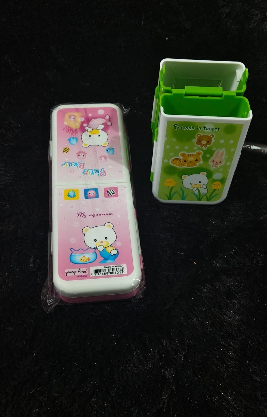 New geometry box cum pen stand