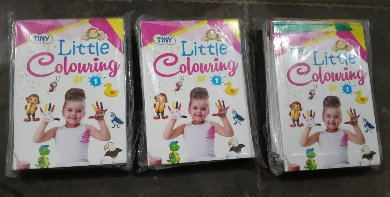 New coloring books packs of 16
