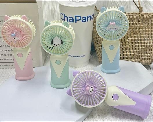 Kuromi battery operated hand fan