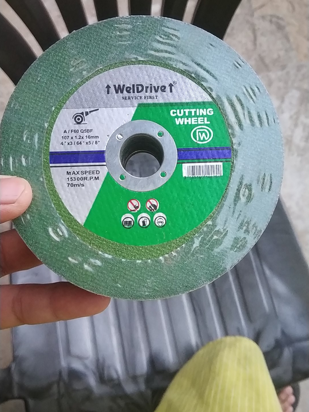 Cutting Wheel 4*1mm For Metal Cutting Wheel - Green