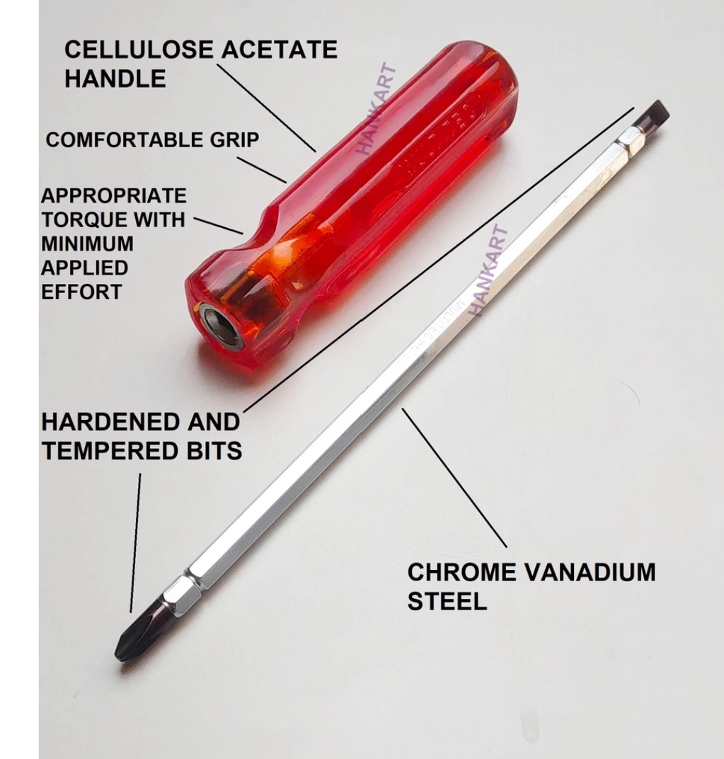 WelDrive Screw 🪛 HD - Red, 10" R75