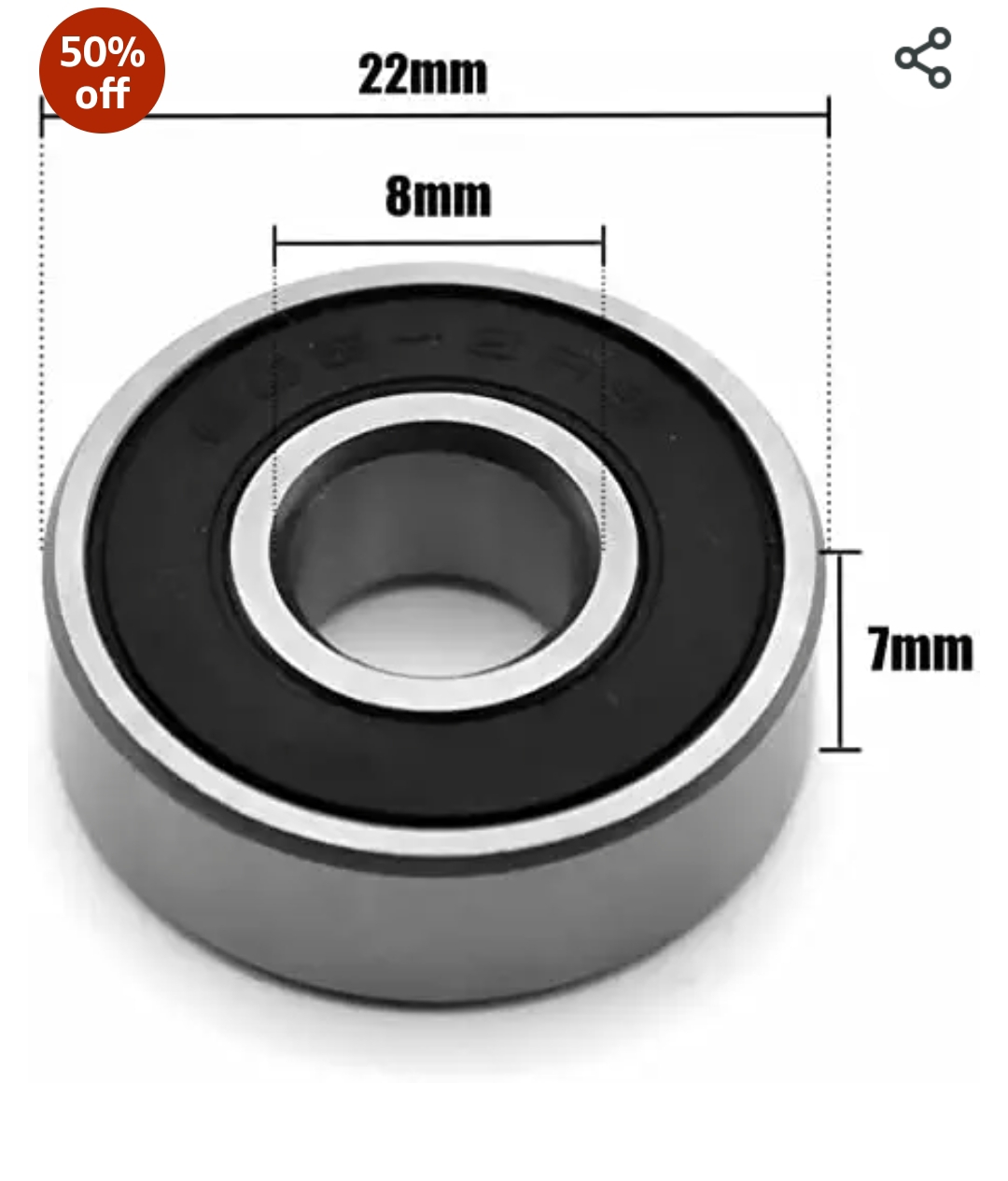 Weldrive BEARING - 6205