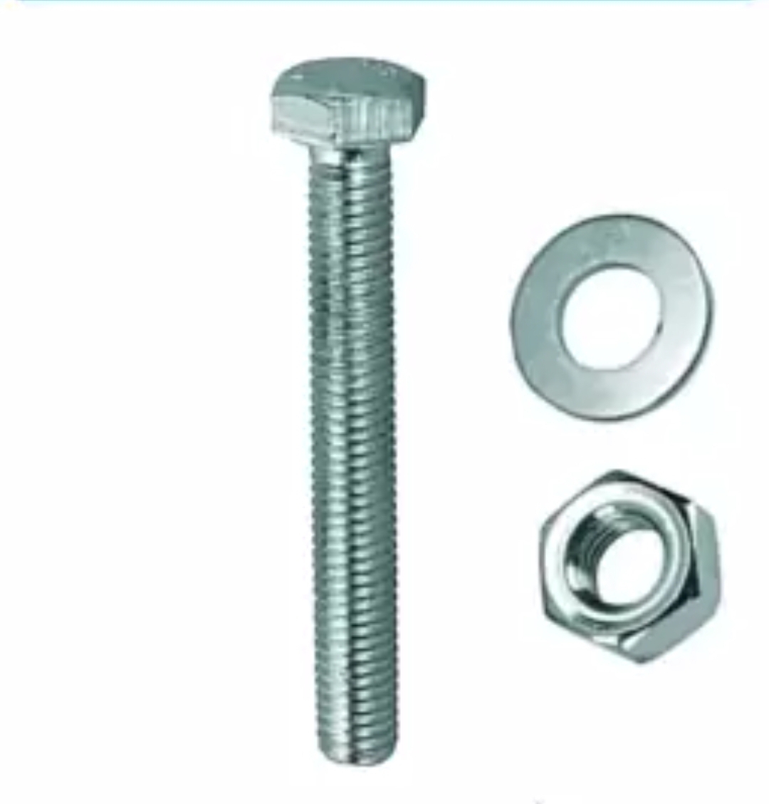 WelDrive  10 Number Nut Bolt 1.5" 38mm