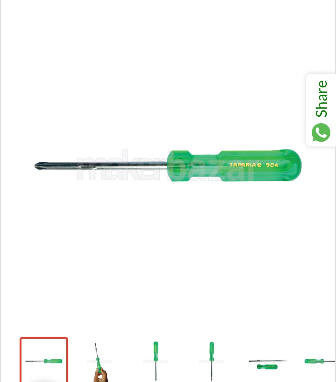 Taparia Screw Driver 10"