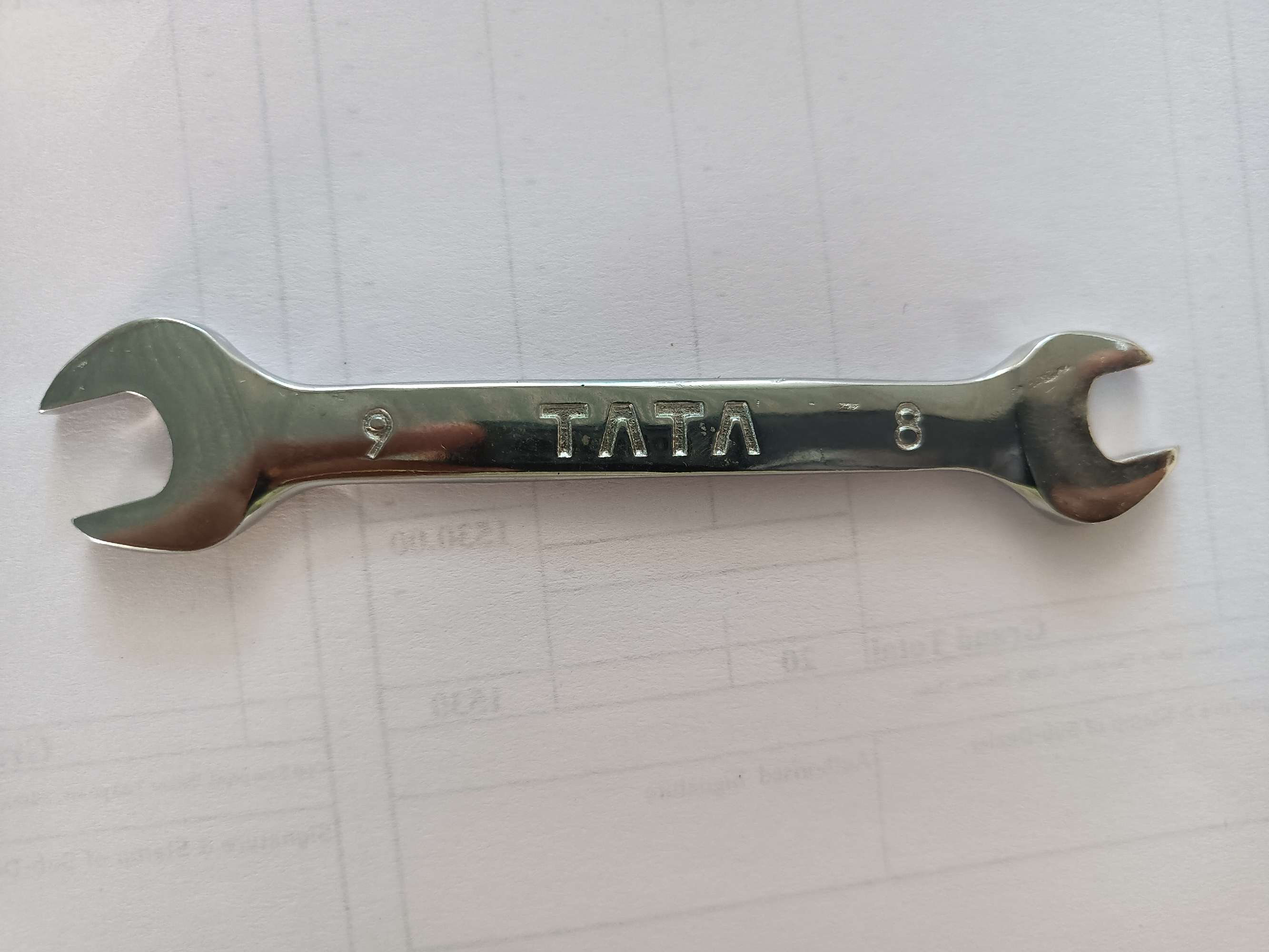 Tata DOE Spanner 8-9 - R30