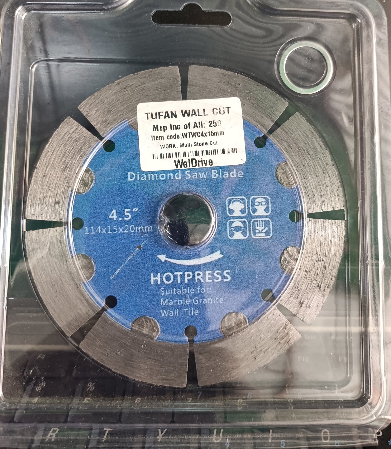 WelDrive  4013 Tufan Cutter 4" 114mm