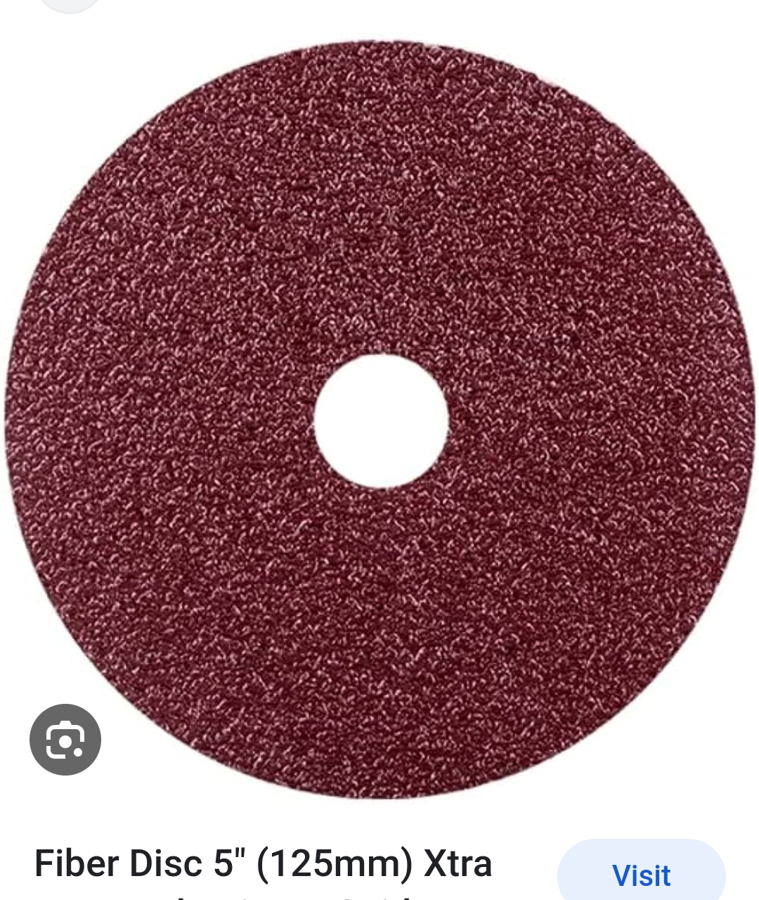 Fiber Disc 80Grit - R11