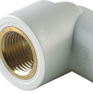 WelDrive  Female Elbow Brass Thread 3/4"x1/2"