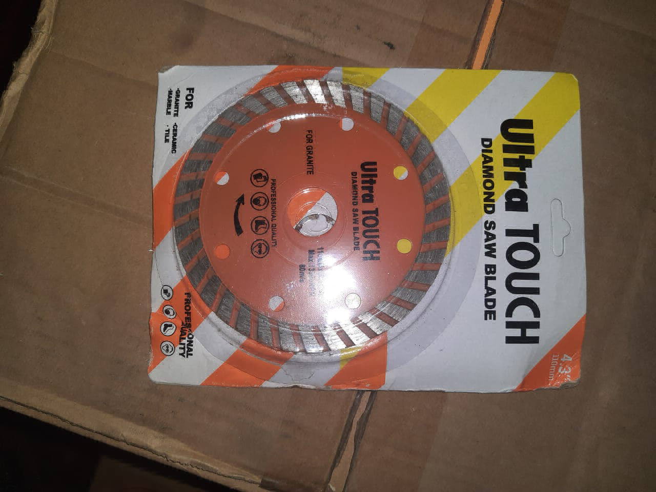 Turbo Blade 4" For Wall Cutting 