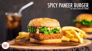 Chilli Panner Burger
